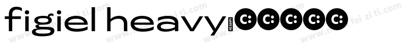figiel heavy字体转换
